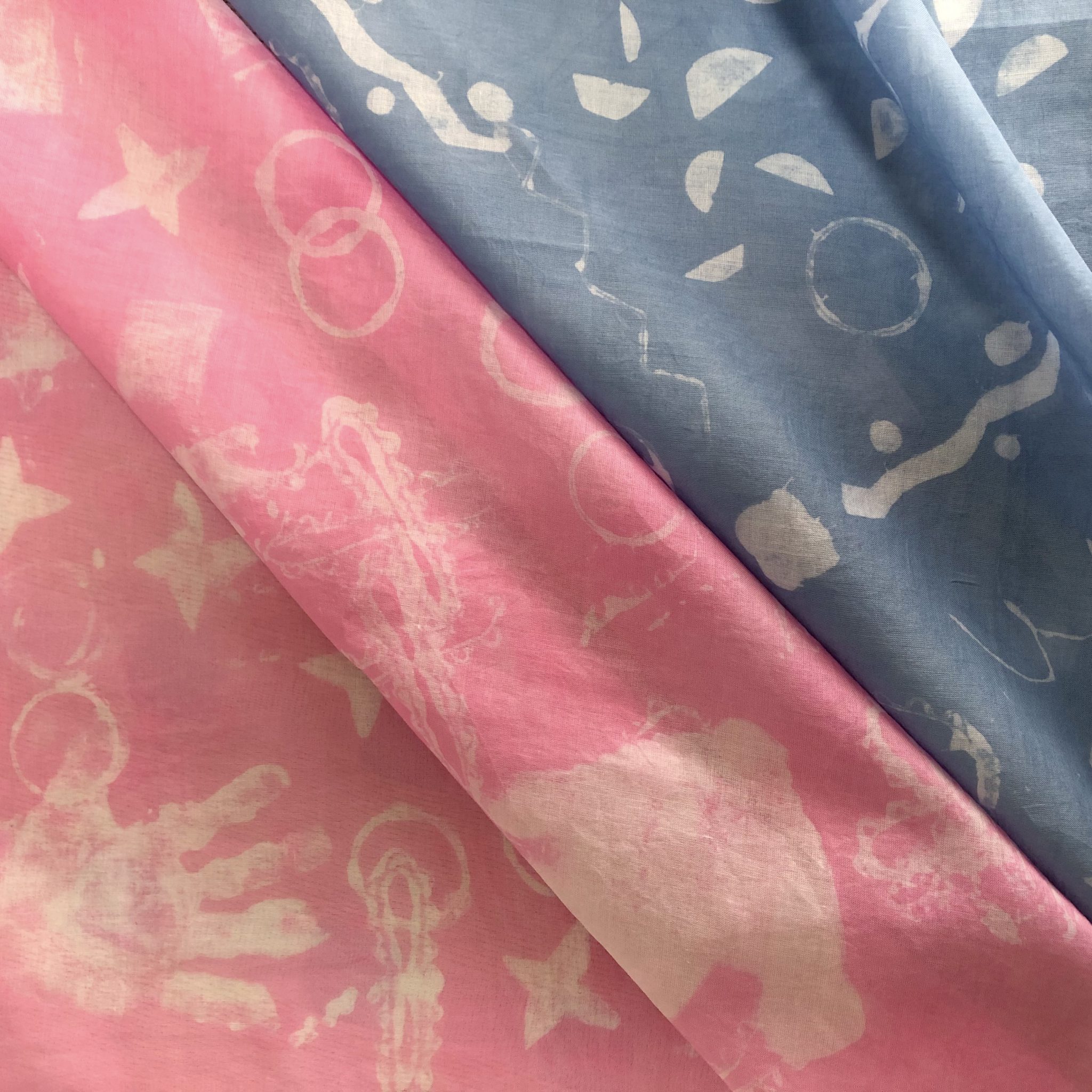 満席】模様を染め抜く ―糊防染でハンカチを染める Hi again ―KAMOE