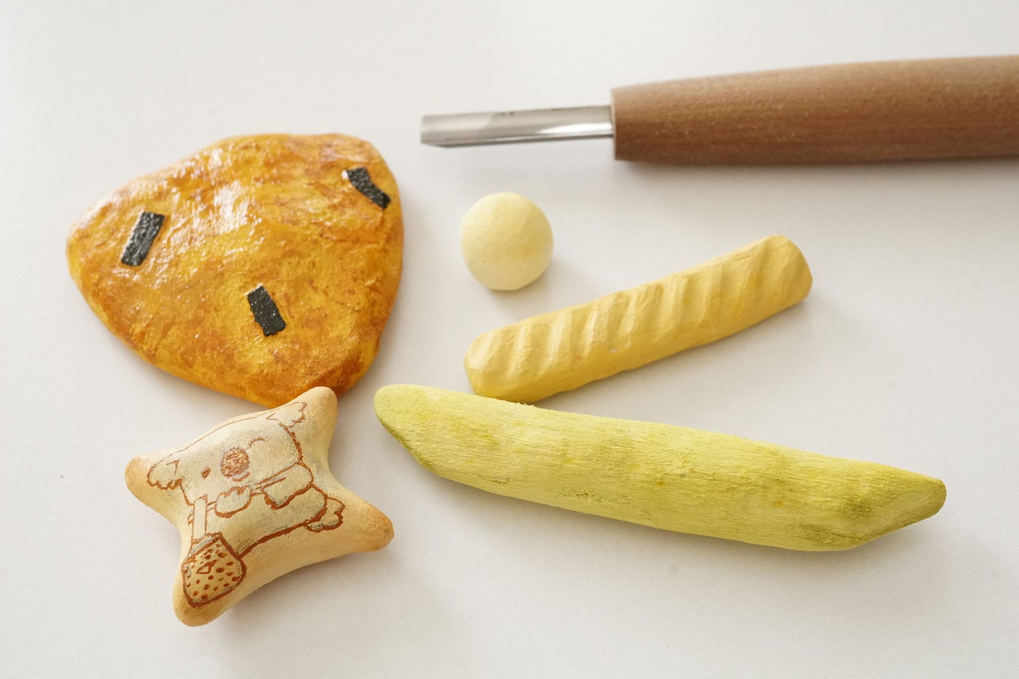 満席】木彫でつくるそっくり“おやつ”―キボリノコンノの彫刻ワーク